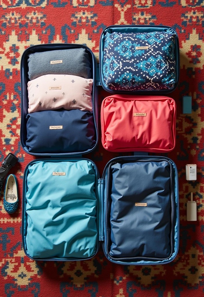10 Genius Packing Cube Sets That Will Make Your Travel Stress-Free! - 3. BAGAIL Packing Cubes