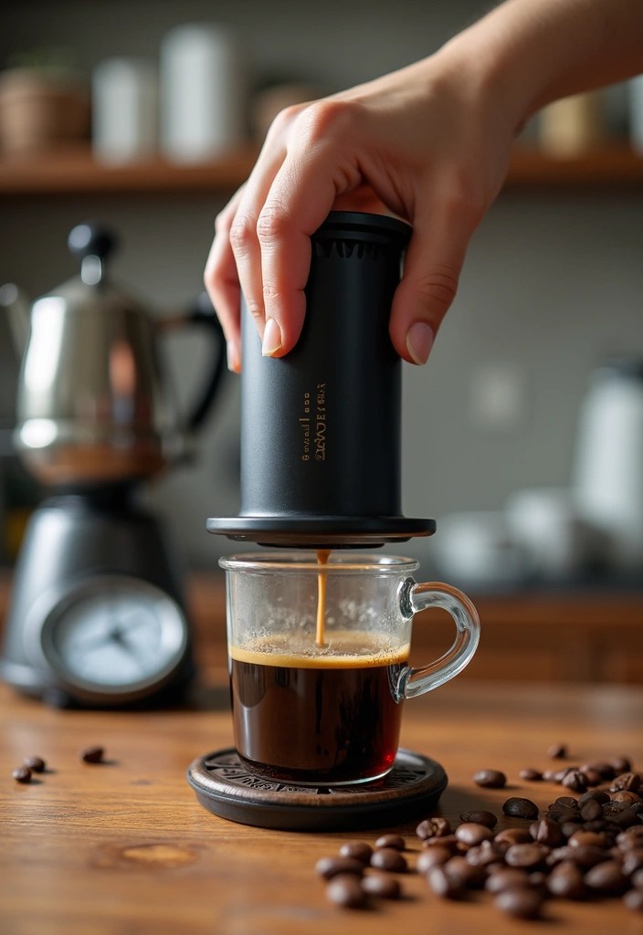 10 Unique Coffee Brewing Techniques Every Coffee Lover Must Try (You Won't Believe #5!) - 2. AeroPress: Quick and Versatile
