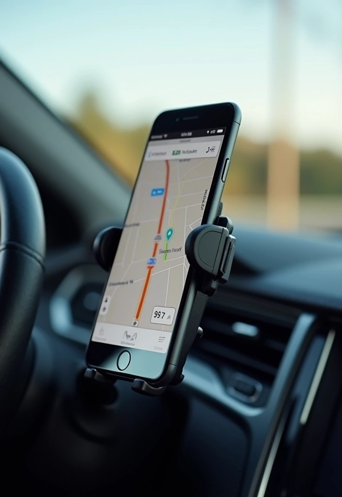 8 Auto Tech Enhancements You Can Do Yourself (Transform Your Drive Today!) - 4. Install a Smartphone Mount