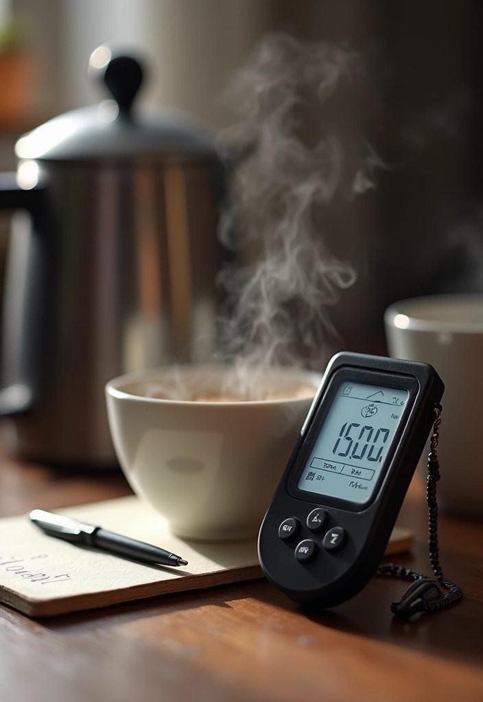 9 Must-Have Coffee Gadgets Every Coffee Lover Needs in Their Kitchen! - 9. Coffee Thermometer