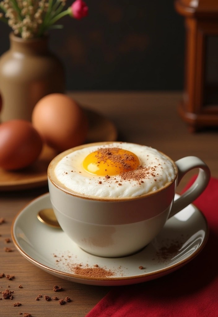 10 Unique Coffee Brewing Techniques Every Coffee Lover Must Try (You Won't Believe #5!) - 8. Vietnamese Egg Coffee: A Sweet Delight