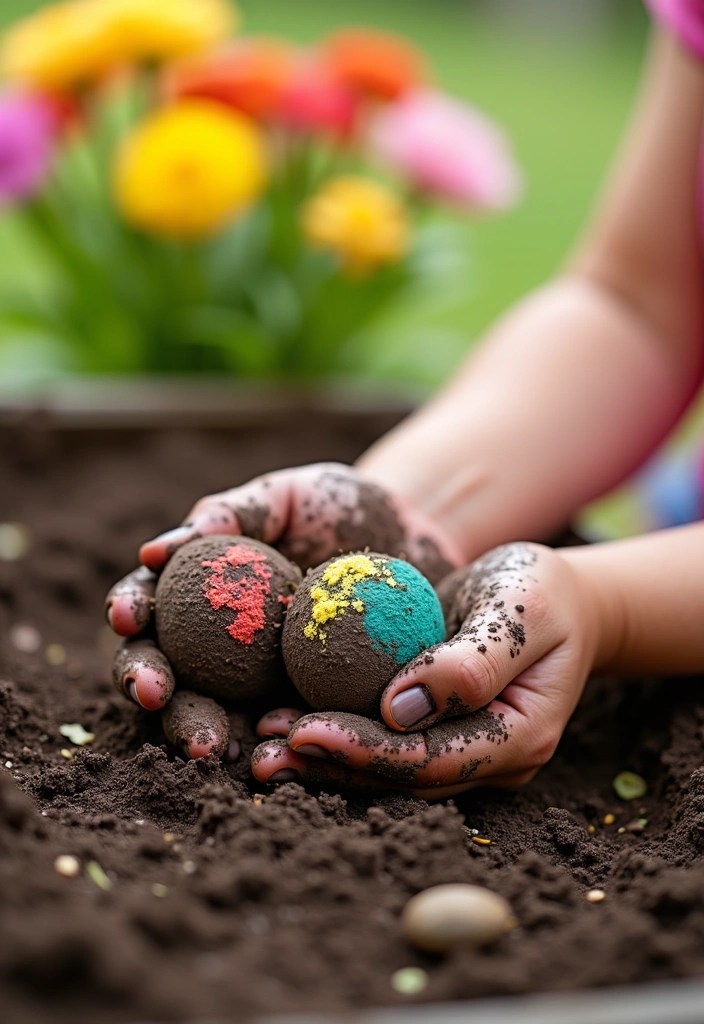 10 Fun Garden Crafts for Kids That'll Make You Their Favorite Parent (Try #3 Today!) - 6. Seed Bombs