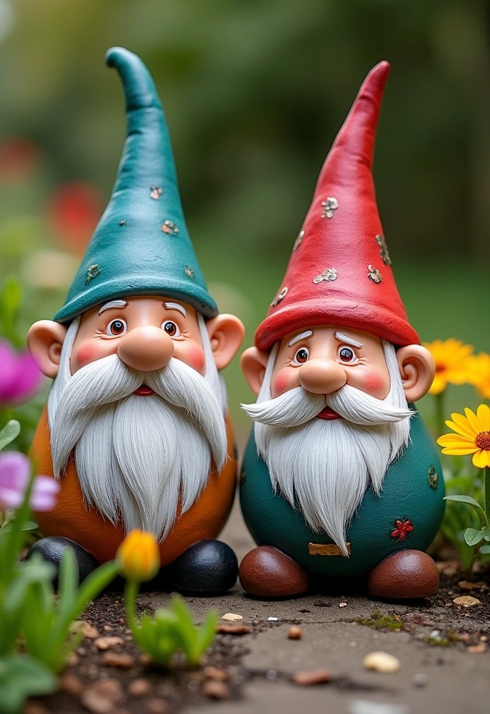 10 Fun Garden Crafts for Kids That'll Make You Their Favorite Parent (Try #3 Today!) - 9. Garden Gnomes