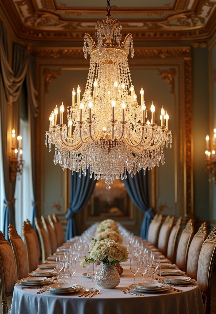 10 Stunning Rococo Decor Ideas That Will Make Your Home Feel Like a Palace! - 1. Lavish Chandeliers