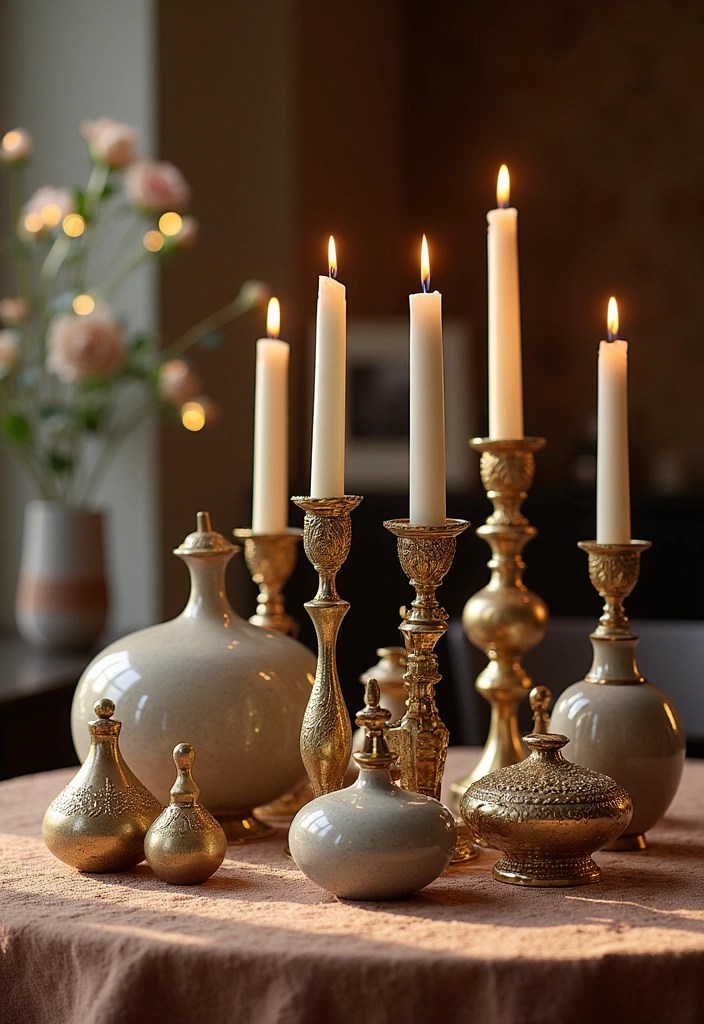 10 Stunning Rococo Decor Ideas That Will Make Your Home Feel Like a Palace! - 10. Statement Accessories