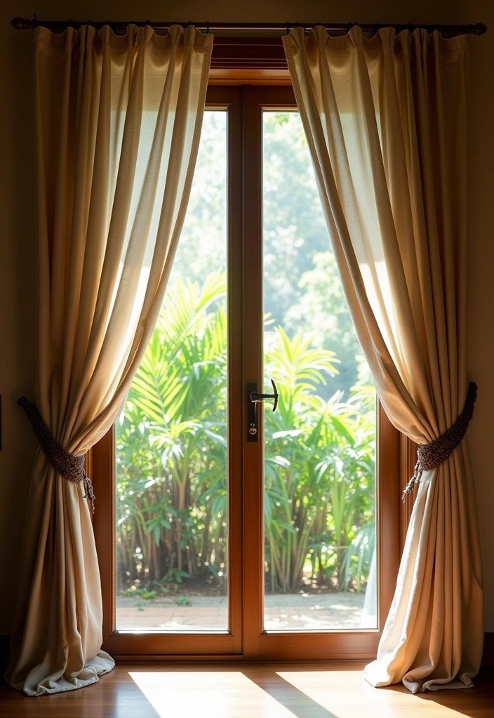 12 Bamboo Accents for a Tropical Home Decor Look That Will Leave You Breathless! - 10. Bamboo Curtains