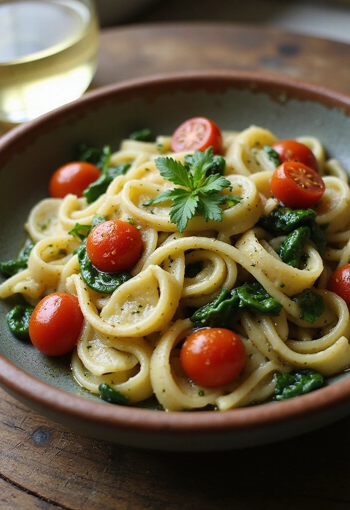 12 Healthy Easy Dinner Recipes That Are Deliciously Simple (You Won't Believe #5!) - 11. One-Pan Garlic Herb Pasta