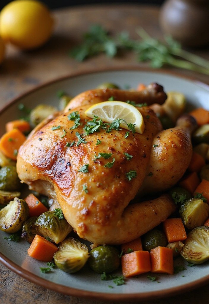 12 Healthy Easy Dinner Recipes That Are Deliciously Simple (You Won't Believe #5!) - 2. Lemon Garlic Roasted Chicken Thighs