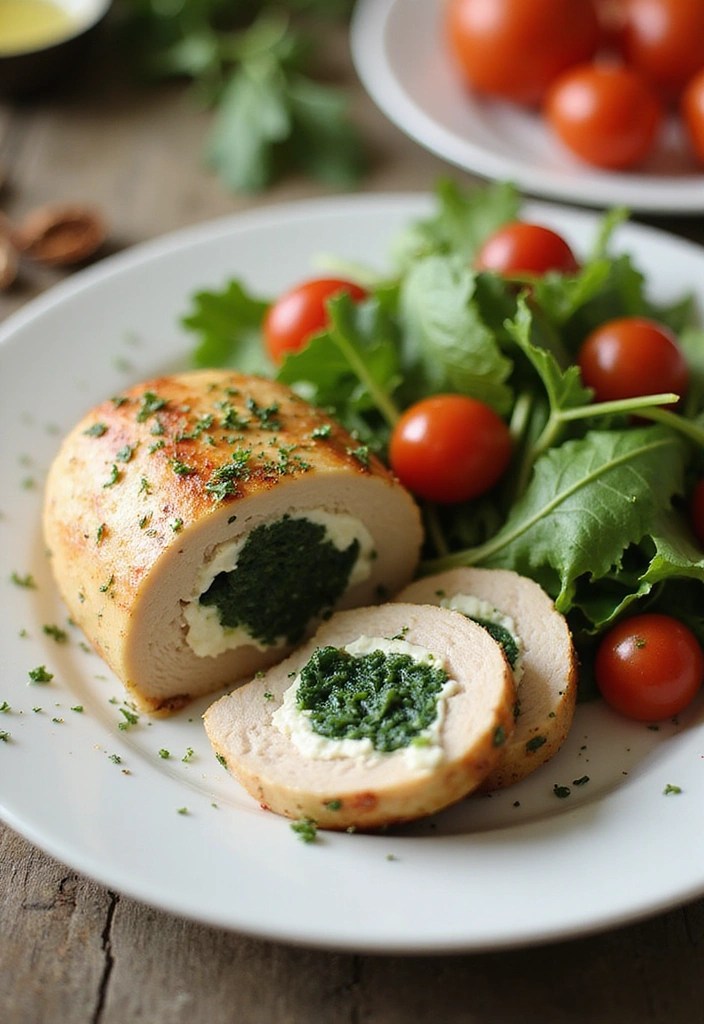 12 Healthy Easy Dinner Recipes That Are Deliciously Simple (You Won't Believe #5!) - 3. Spinach and Feta Stuffed Chicken Breasts