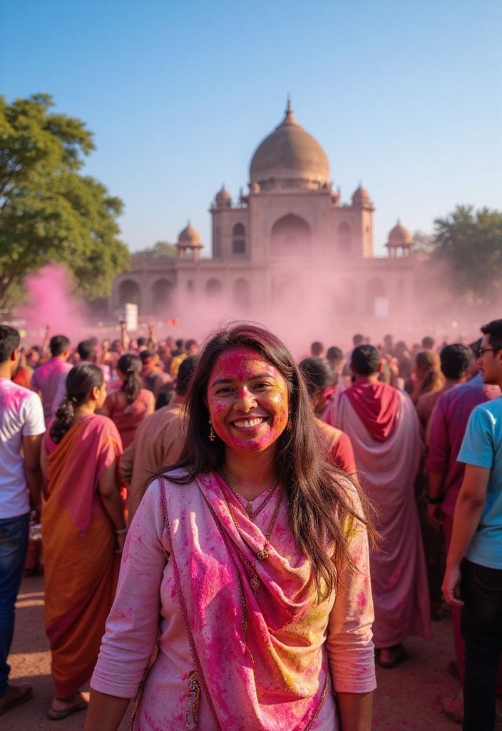 12 Unique Cultural Travel Experiences Young Adults Must Try Before 30! - 1. Participate in the Holi Festival in India