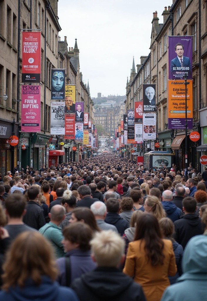 12 Unique Cultural Travel Experiences Young Adults Must Try Before 30! - 9. Attend the Edinburgh Festival Fringe in Scotland
