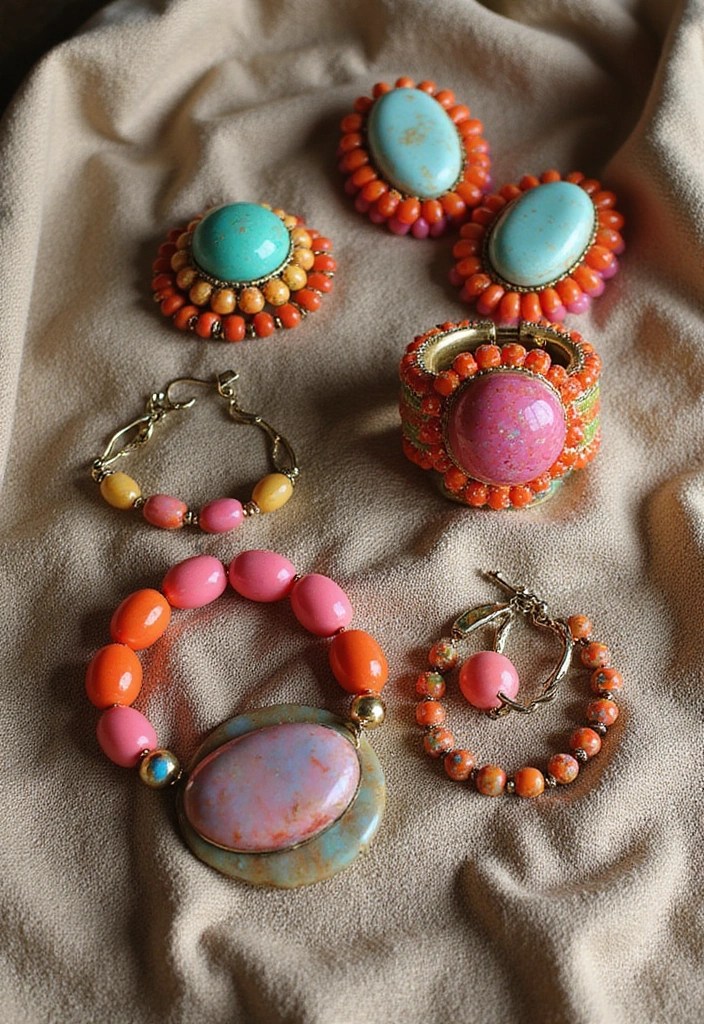 12 Vintage Aesthetic Amazon Finds That Will Make You Look Timelessly Chic! - 4. Vintage Chunky Jewelry