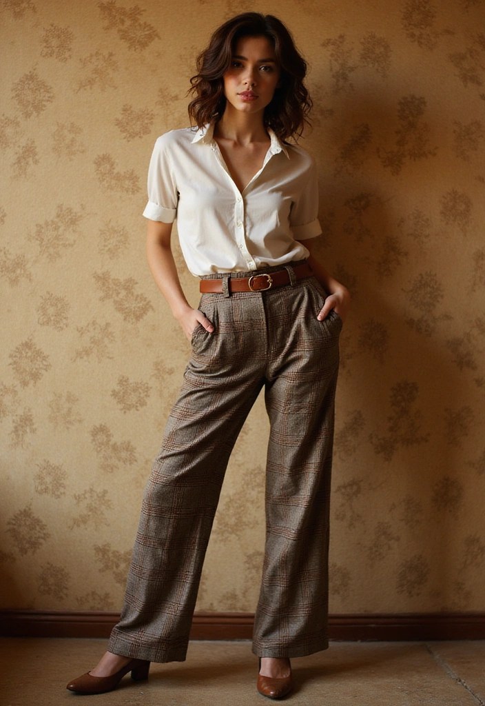 12 Vintage Aesthetic Amazon Finds That Will Make You Look Timelessly Chic! - 5. High-Waisted Trousers
