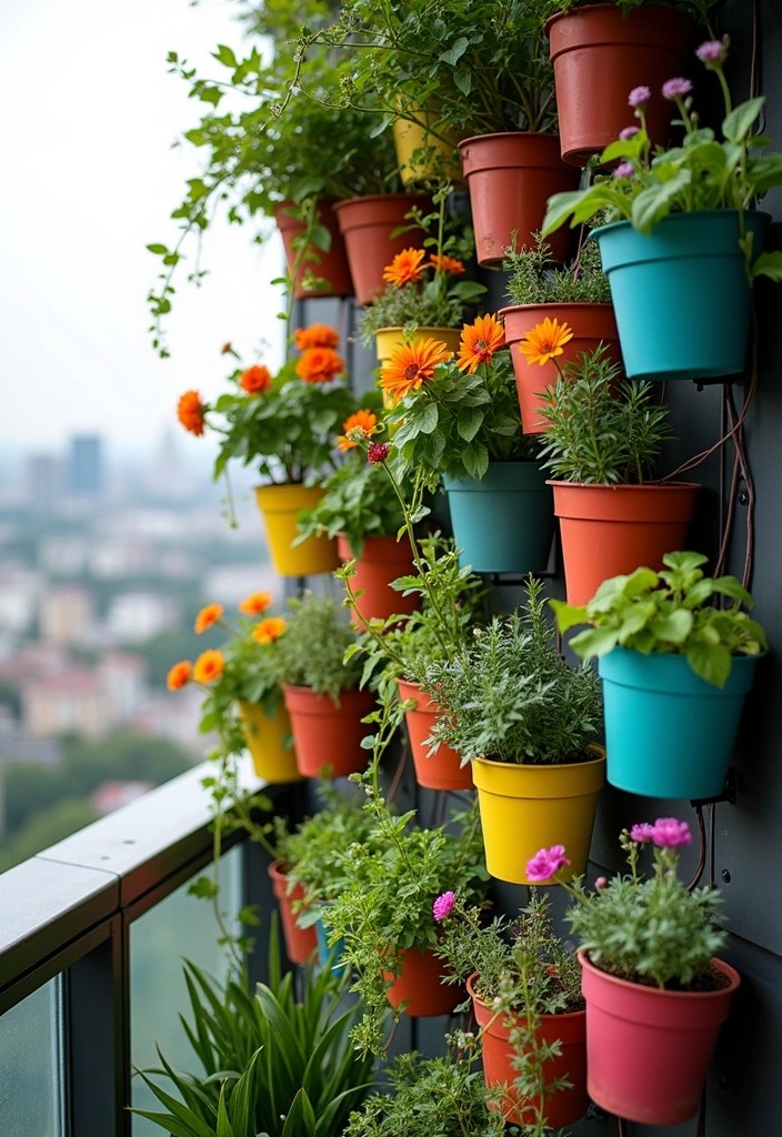 13 Amazing Vertical Garden Ideas That Make Any Space Feel Lush and Green! - 5. Hanging Planter Wall