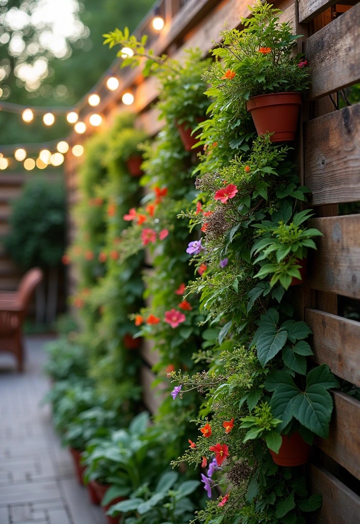 13 Amazing Vertical Garden Ideas That Make Any Space Feel Lush and Green! - 6. Vertical Garden in a Fence
