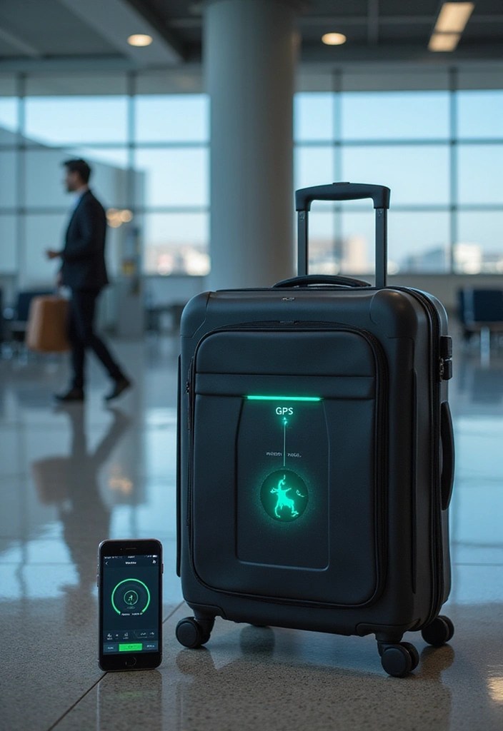 13 Game-Changing Travel Accessories for 2025 (You Won't Believe #7!) - 1. Smart Luggage with GPS