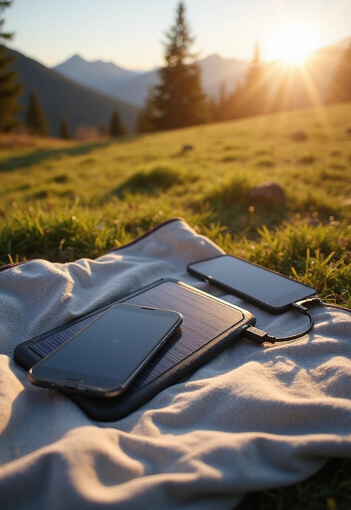 13 Game-Changing Travel Accessories for 2025 (You Won't Believe #7!) - 2. Solar-Powered Chargers