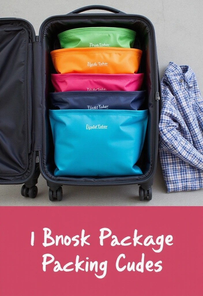 13 Game-Changing Travel Accessories for 2025 (You Won't Believe #7!) - 3. Packing Cubes with Compression