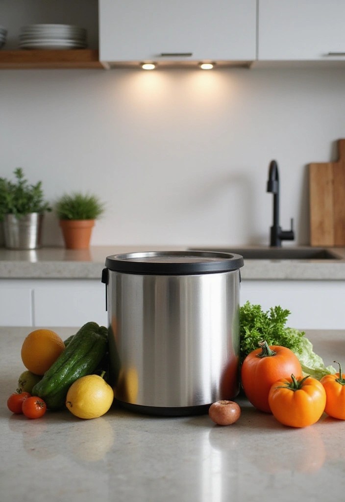 13 Sustainable Home Essentials That Are Smart and Stylish (Eco-Warriors, Rejoice!) - 9. Compost Bin