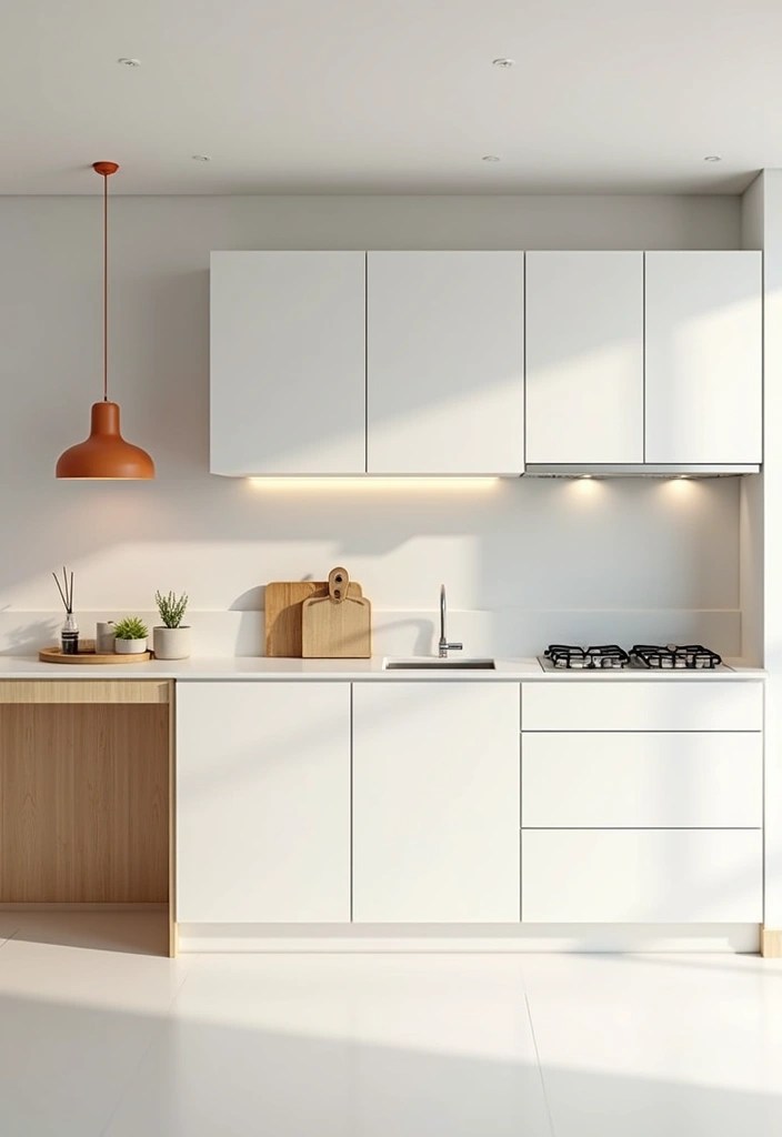 14 Functional Kitchen Layouts That Make Small Spaces Feel Huge! - 6. Minimalist Kitchen: Less is More