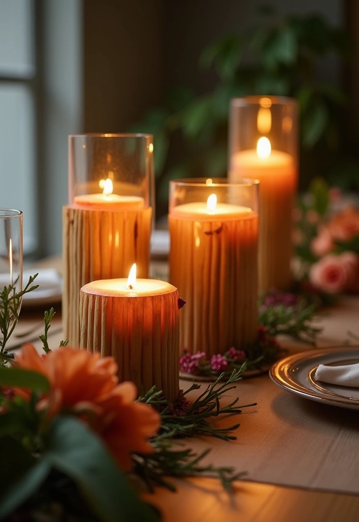 15 Bamboo Home Accessories That Will Transform Your Space into an Eco-Paradise! - 11. Bamboo Candle Holders