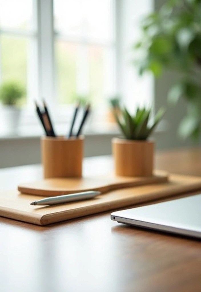 15 Bamboo Home Accessories That Will Transform Your Space into an Eco-Paradise! - 15. Bamboo Desk Accessories
