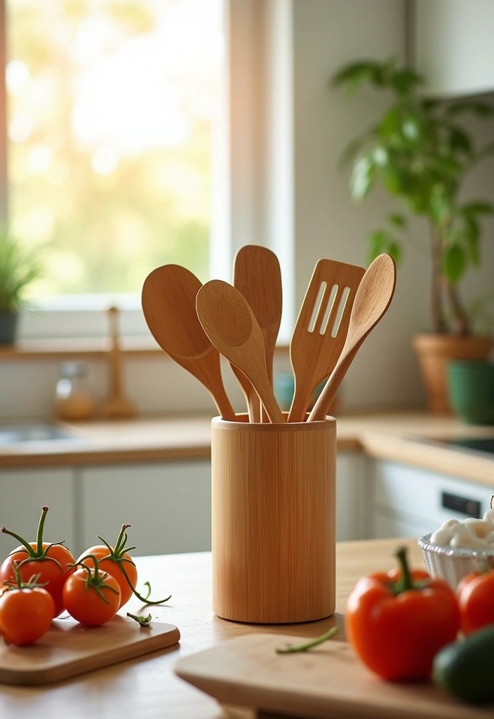 15 Bamboo Home Accessories That Will Transform Your Space into an Eco-Paradise! - 8. Bamboo Kitchen Utensils