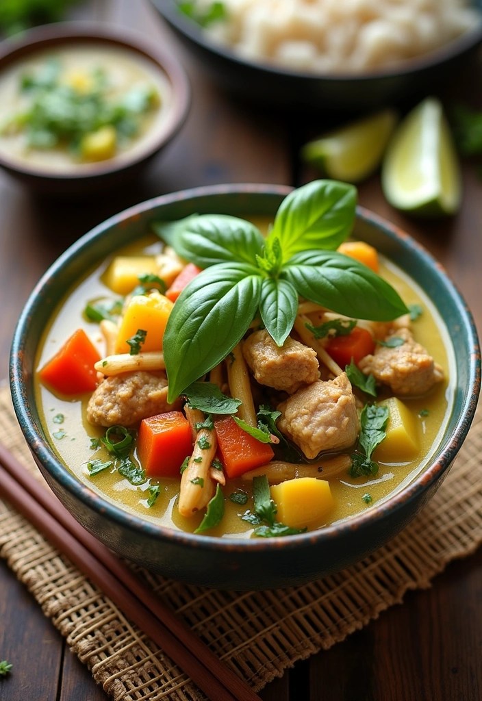 15 Mouth-Watering Global Recipes You Must Try This Week! - 3. Thai Green Curry