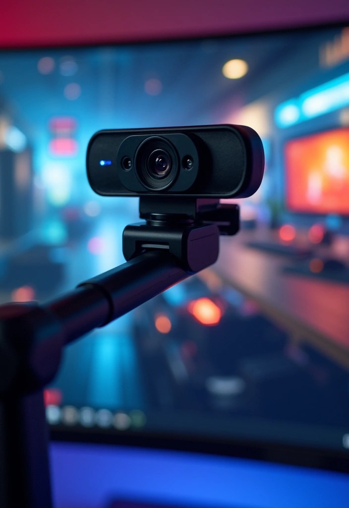 15 Must-Have Gadgets Every PC Gaming Enthusiast Needs (You Won't Believe #7!) - 6. Streaming Webcam