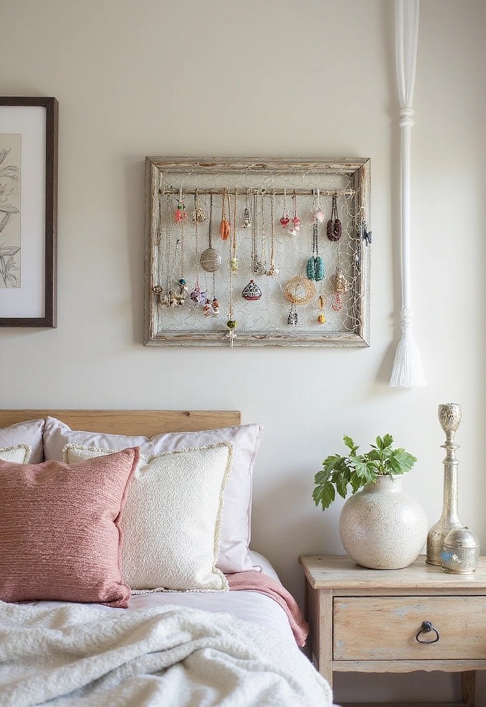 20 Upcycled Decor Ideas That Are So Stylish, You'll Want to Make Them All! - 16. Upcycled Jewelry Organizer