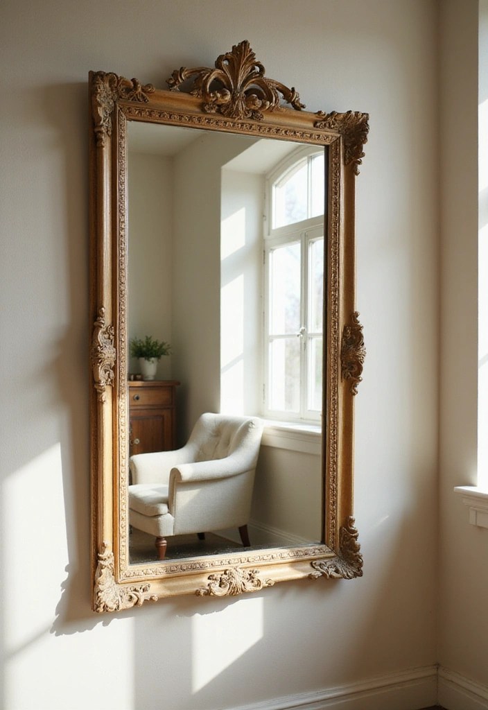 20 Worthy Amazon Finds to Elevate Your Home Aesthetic Instantly! - 1. Vintage-Inspired Wall Mirrors