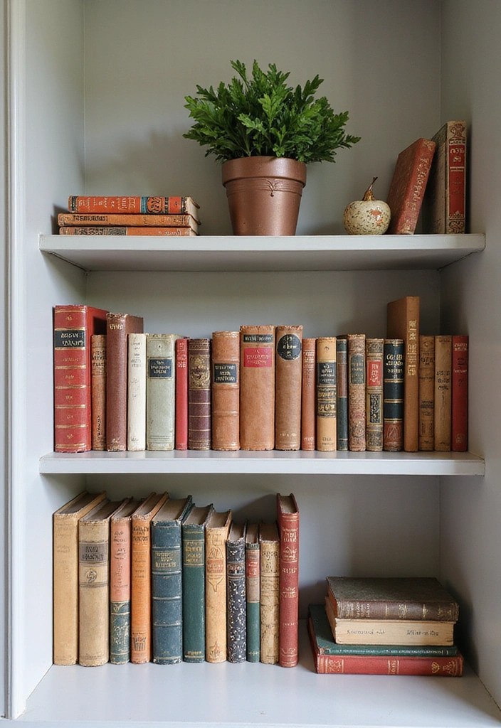20 Worthy Amazon Finds to Elevate Your Home Aesthetic Instantly! - 9. Vintage Books and Bookends