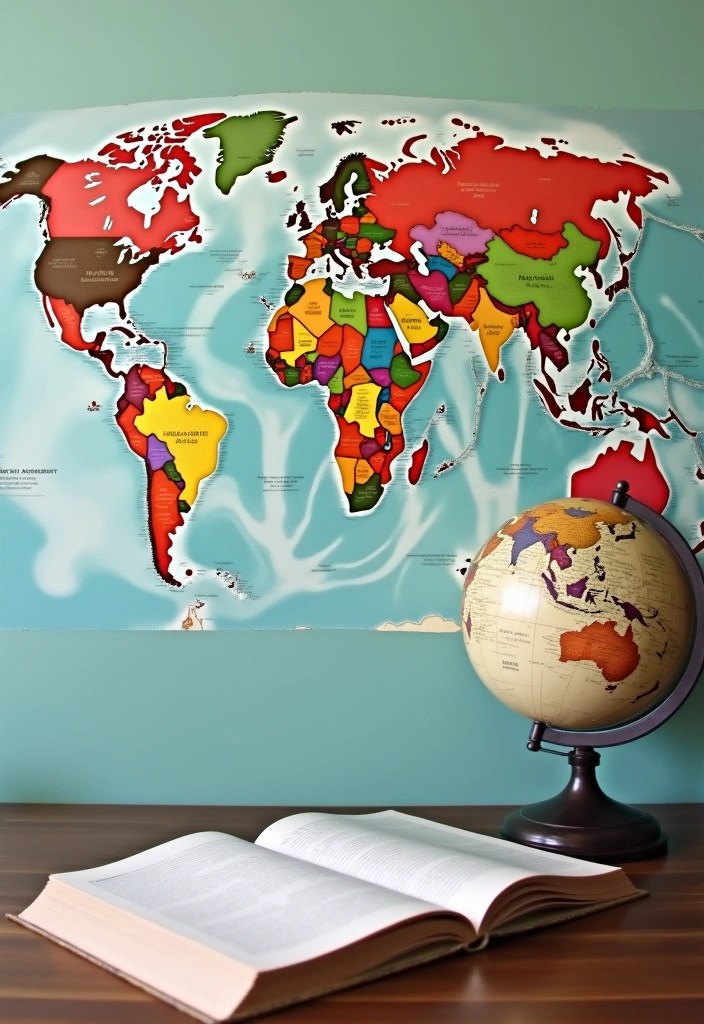 30 Unique Women's Day Gifts That Will Make Her Feel Extra Special! - 11. Personalized Travel Map