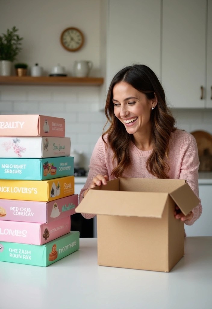 30 Unique Women's Day Gifts That Will Make Her Feel Extra Special! - 6. Subscription Box