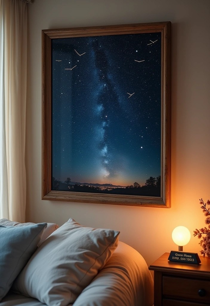 30 Unique Women's Day Gifts That Will Make Her Feel Extra Special! - 7. Custom Star Map