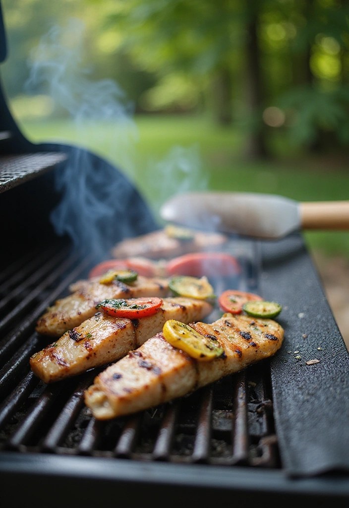 Grilling Tools and Outdoor Cooking Gear: Grab Discounts Up to 61% on Amazon! - 5. Grill Mats for Easy Cleanup