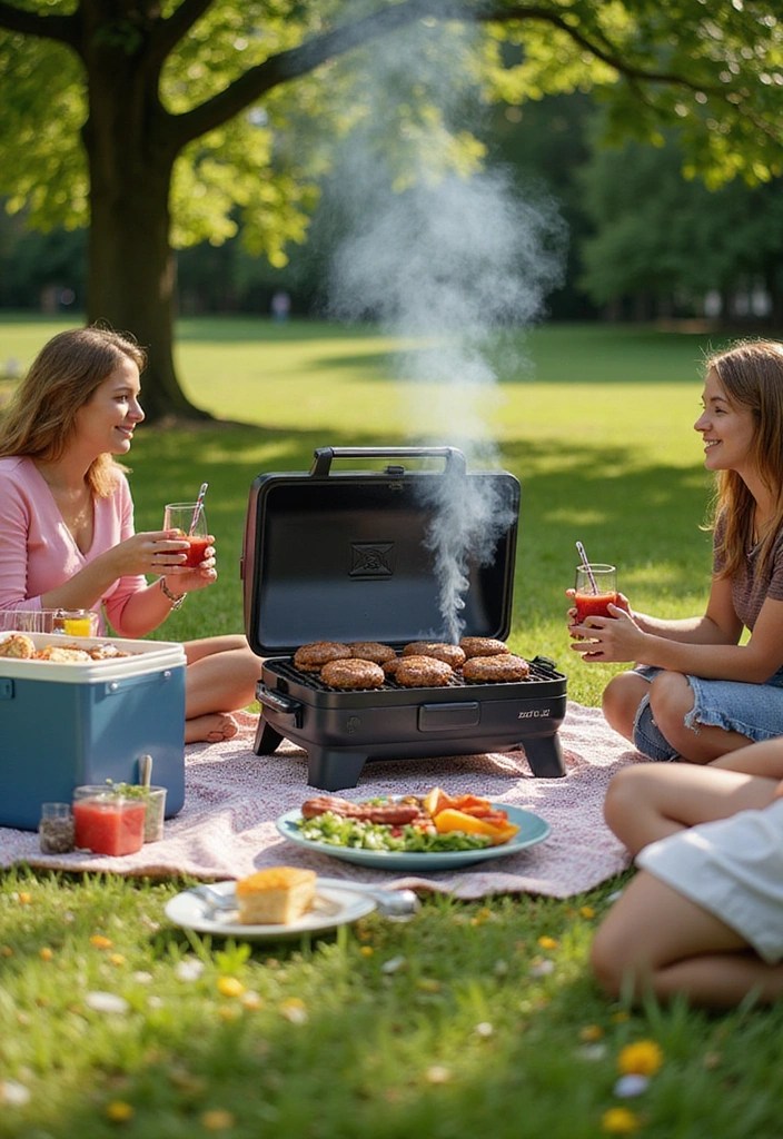 Grilling Tools and Outdoor Cooking Gear: Grab Discounts Up to 61% on Amazon! - 6. Portable Grills for Picnics