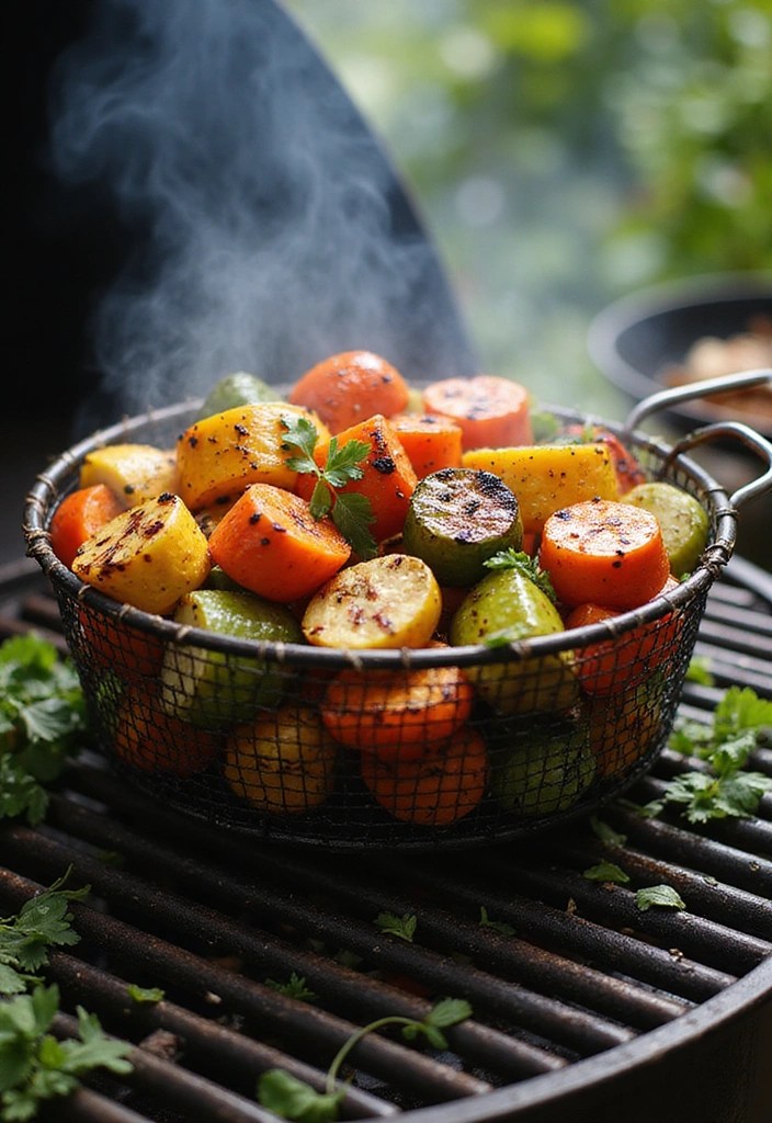 Grilling Tools and Outdoor Cooking Gear: Grab Discounts Up to 61% on Amazon! - 7. Grill Baskets for Vegetables