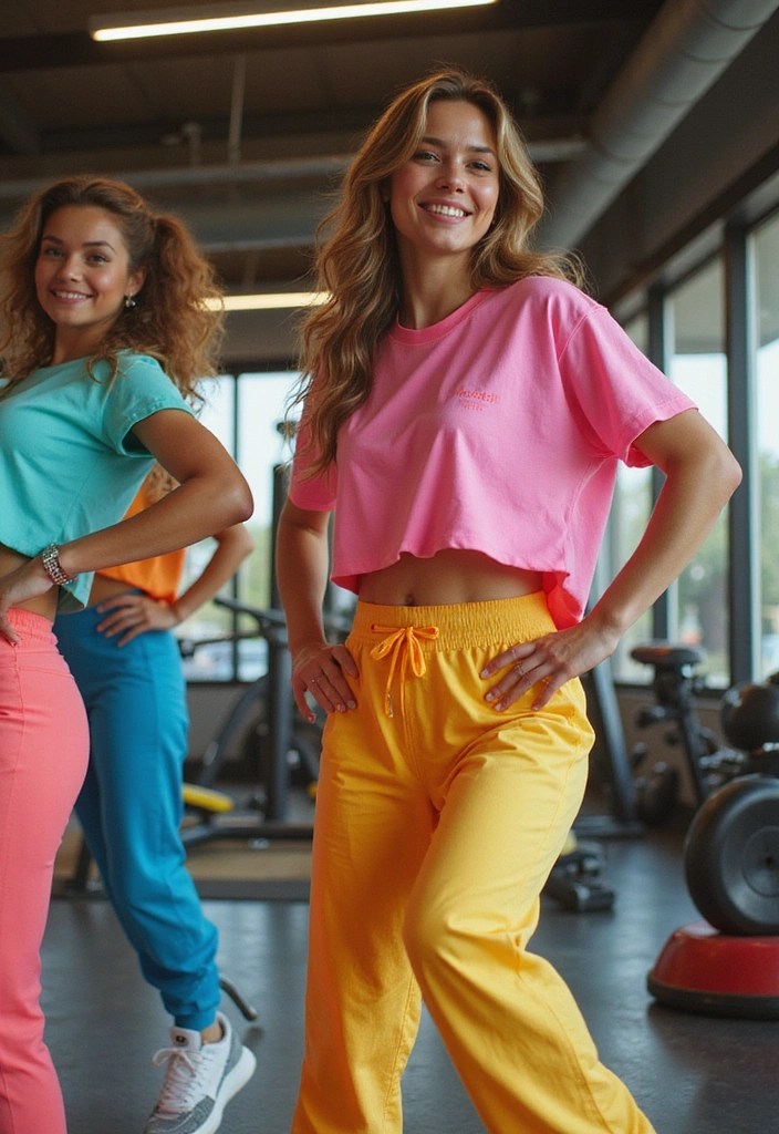 The Ultimate Guide to Spring 2025 Active Wear: Fashion Meets Performance (Check Out #5!) - 6. Retro Revival