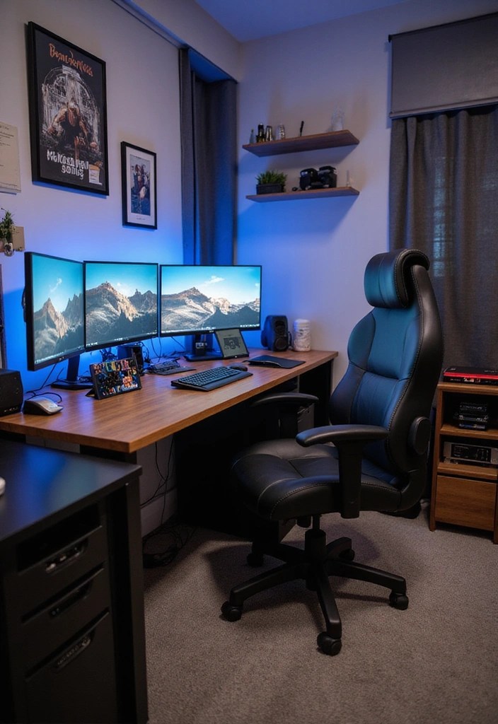 10 Cozy & Aesthetic Home Office Setups That’ll Make You Never Want to Leave! - 6. The Tech-Savvy Space