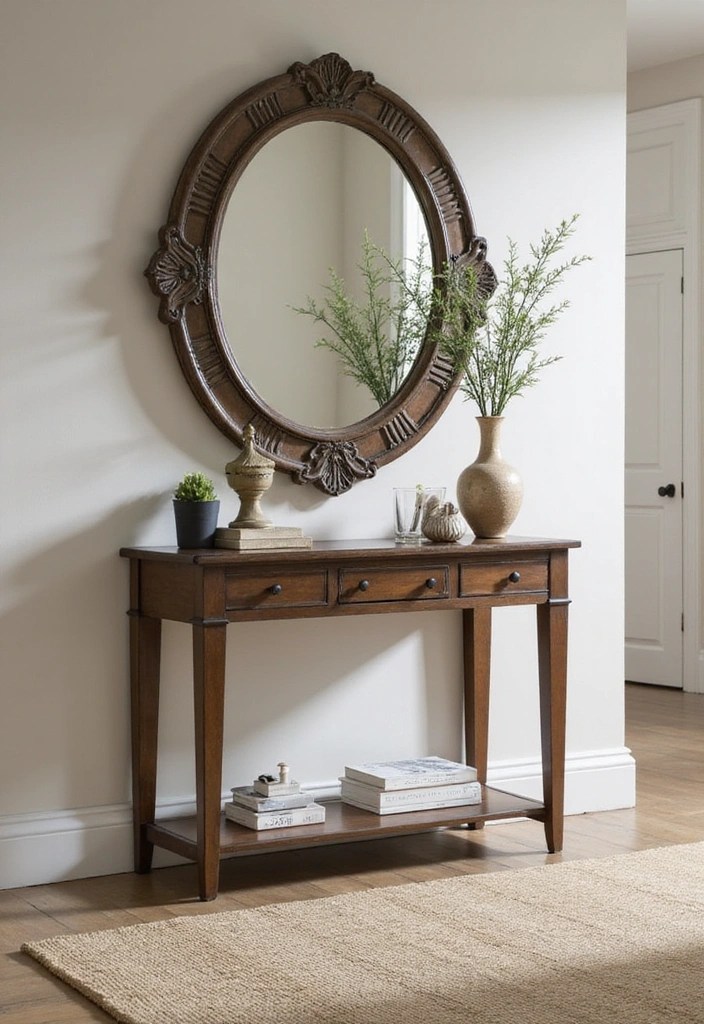 12 Functional Furniture Pieces That Maximize Storage in Small Rooms (You’ll Love #5!) - 12. Compact Console Table