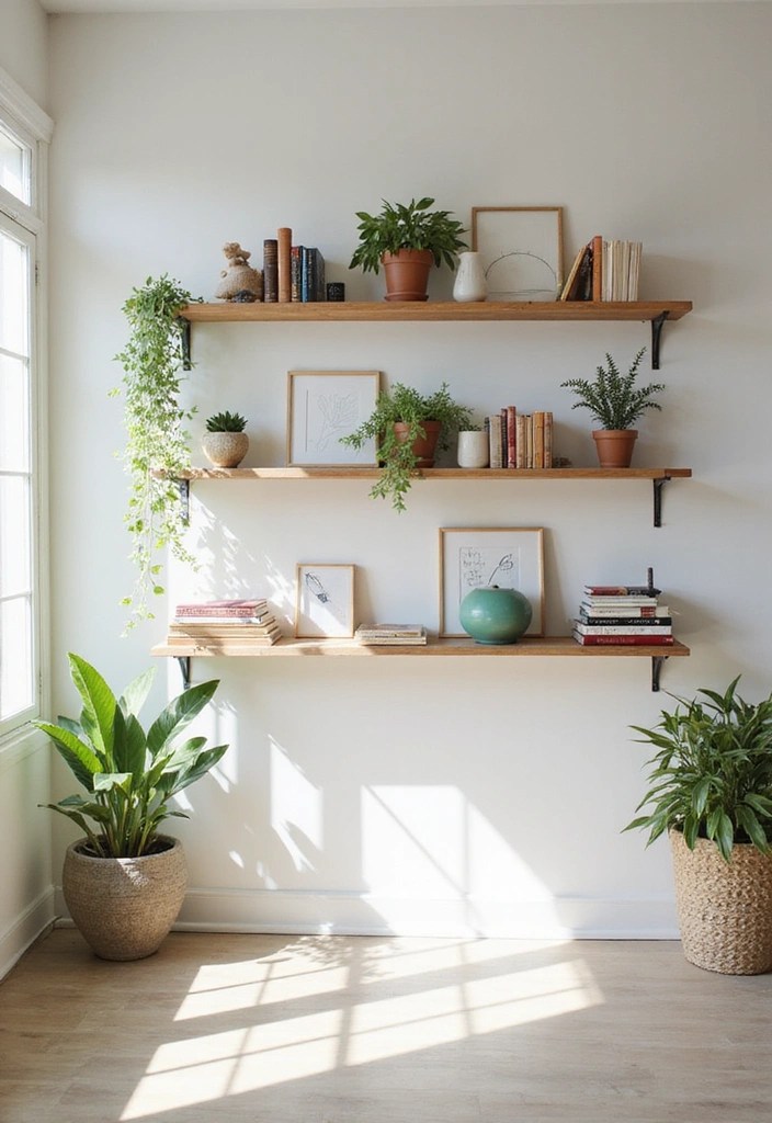 12 Functional Furniture Pieces That Maximize Storage in Small Rooms (You’ll Love #5!) - 4. Wall-Mounted Shelves