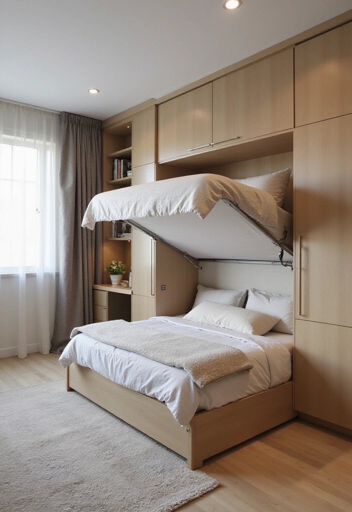 12 Functional Furniture Pieces That Maximize Storage in Small Rooms (You’ll Love #5!) - 9. Murphy Bed
