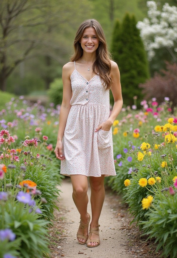25 Casual Spring Outfits So Comfy You'll Want to Wear Them Everywhere! - 19. Casual Shift Dress