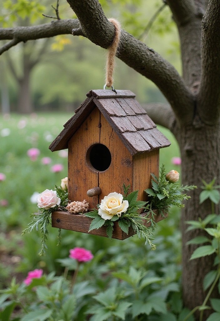 25 Rustic Cottagecore DIYs That Will Make Your Home Feel Like a Cozy Retreat! - 15. Rustic Birdhouses