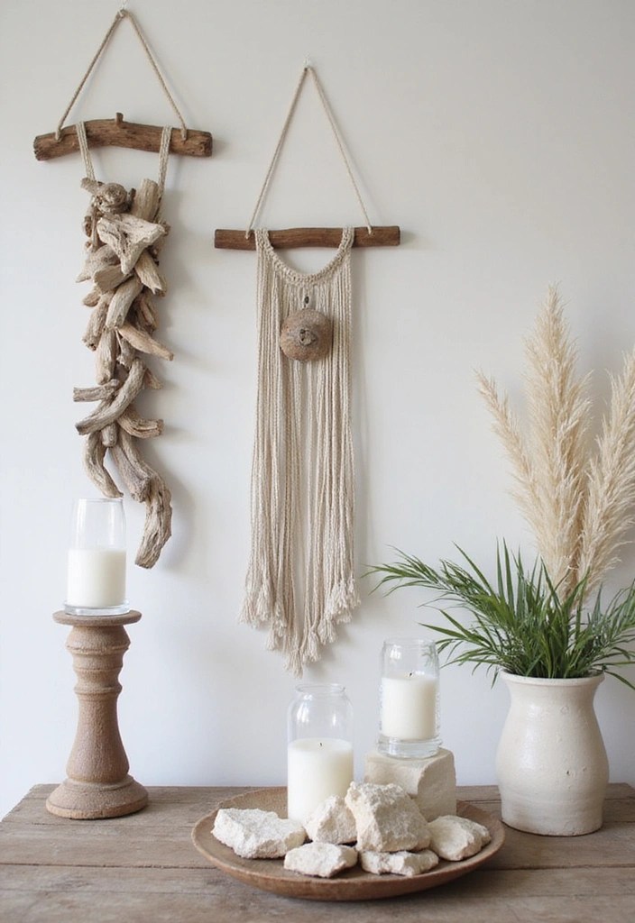 25 Rustic Cottagecore DIYs That Will Make Your Home Feel Like a Cozy Retreat! - 19. Driftwood Decor