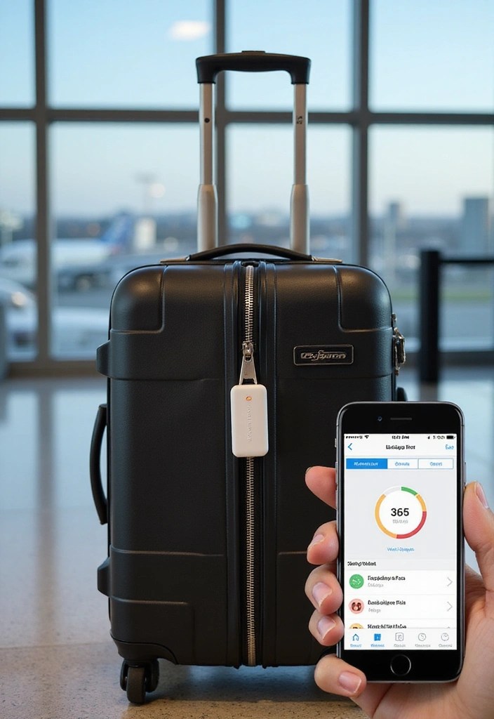 Discover 10 Exclusive High-End Travel Accessories You Can't Afford to Miss! - 2. Smart Luggage Tracker