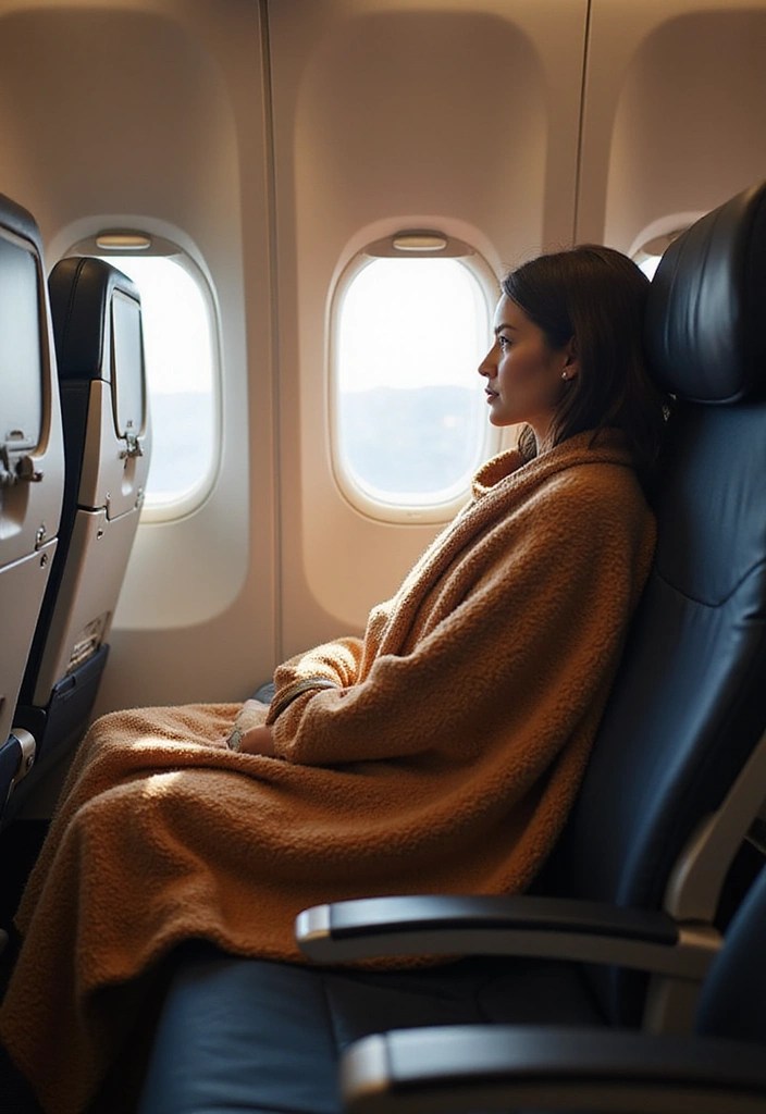 Discover 10 Exclusive High-End Travel Accessories You Can't Afford to Miss! - 5. Trendy Travel Blanket