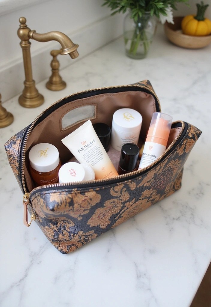 Discover 10 Exclusive High-End Travel Accessories You Can't Afford to Miss! - 6. Chic Travel Toiletry Bag